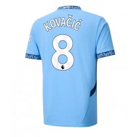 Manchester City Mateo Kovacic #8 Hjemme skjorte 2024-25 Kortermet